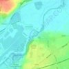 Sonning Eye topographic map, elevation, terrain