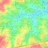 Jardim América topographic map, elevation, terrain