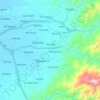 Gasgas River topographic map, elevation, terrain