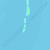 Medhufushi topographic map, elevation, terrain
