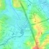 Ribeirão dos Couros topographic map, elevation, terrain