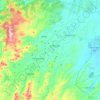 O' Donnel River topographic map, elevation, terrain