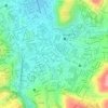 Río Pasto topographic map, elevation, terrain