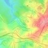 Pedreira do Chapadão topographic map, elevation, terrain