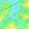 Saul Kere topographic map, elevation, terrain