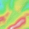 Pine Lake topographic map, elevation, terrain