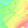 Silver Salmon Creek topographic map, elevation, terrain