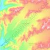 Scott Glacier topographic map, elevation, terrain