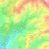 Rio Bermuza topographic map, elevation, terrain