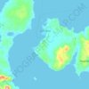 Sand Point topographic map, elevation, terrain