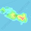 Bagatao Island topographic map, elevation, terrain
