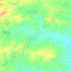 Rio Taperoá topographic map, elevation, terrain