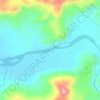 Hilabangan River topographic map, elevation, terrain