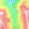 Gougra topographic map, elevation, terrain