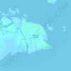 Banacon Island topographic map, elevation, terrain