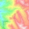 Daong topographic map, elevation, terrain