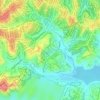 Parque jardim herculano topographic map, elevation, terrain