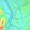 Parque do Povo topographic map, elevation, terrain