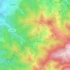 Möhlintal topographic map, elevation, terrain