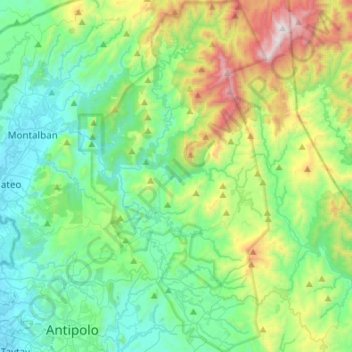 UMRBPL topographic map, elevation, terrain
