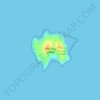Little Dog Island topographic map, elevation, terrain