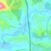 Rio Juqueri topographic map, elevation, terrain