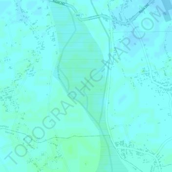Tarlac River topographic map, elevation, terrain