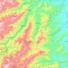 Tanudan River topographic map, elevation, terrain