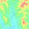 Jarao River topographic map, elevation, terrain