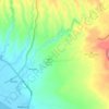 Matling River topographic map, elevation, terrain