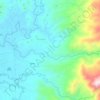 Manuto River topographic map, elevation, terrain