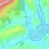 Panther Creek topographic map, elevation, terrain