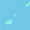 Talungan Island topographic map, elevation, terrain