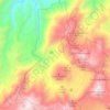 Reserva Geobotánica Pululahua topographic map, elevation, terrain
