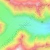 Unteraargletscher topographic map, elevation, terrain