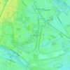 Bushy Park topographic map, elevation, terrain