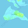 Pulau Duyung topographic map, elevation, terrain