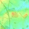 Stoke Lyne topographic map, elevation, terrain