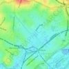 Wicks Park topographic map, elevation, terrain