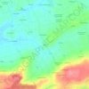 Messac topographic map, elevation, relief