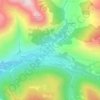 Salardú topographic map, relief map, elevations map