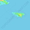Corregidor topographic map, elevation, relief