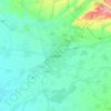 Timișoara topographic map, relief map, elevations map