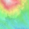Sierra de las Nieves topographic map, relief map, elevations map