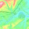 Alfaix topographic map, relief map, elevations map