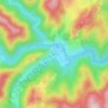 Buru topographic map, relief map, elevations map