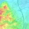 Vilablareix topographic map, relief map, elevations map