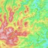 Willingen (Upland) topographic map, relief map, elevations map