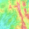 Castroverde topographic map, relief map, elevations map