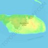 Mantangule Island topographic map, elevation, relief